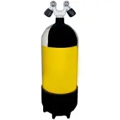 Metalsub 2 Outlets V Valve 12l 232 2026 Tauchflasche