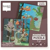 Scratch Reise-Magnetpuzzle Drachen 20 Teile