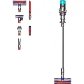 Dyson V12 Origin, 2-in-1-Stabstaubsauger, Beutellos, Nickel, Trocken, HEPA, Zyklonal