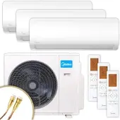 Midea Multisplit Klimaanlage | Xtreme Save Pro | 3x2,6 kW | Quick-Connect