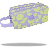 CoolPack PATIO Saszetka szkolna potrójna Primus L Flores Lila - pojemna i lekka