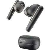 Poly Voyager Free 60+ UC USB-A Earbuds mit Touchscreen Ladecase, schwarz