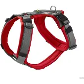 Hunter - Maldon Up - Hundegeschirr Gr M/L rot/grau