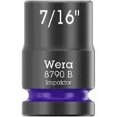 Wera Steckschlüsseleinsatz 8790 B Impaktor mit 3/8"-Antrieb, 7/16" x 30 mm