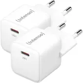 Intenso Power Adapter W30C 2-pack GaN (weiß, 30Watt)