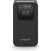 Emporia JOY, Klappgehäuse, 7,11 cm (2.8"), 2 MP, Bluetooth, 1300 mAh, Schwarz