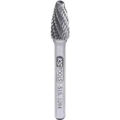 Ks Tools HM Rundbogen-Frässtift Form F - 515.3264