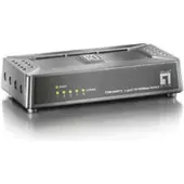 Level One EFB FSW-0508TX 5-Port Fast Ethernet Switch, ultracompact FSW0508TX