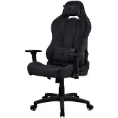 AROZZI Torretta Soft Fabric Gamingstuhl - Reines Schwarz
