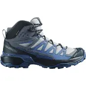 Salomon Wanderschuh "X ULTRA 360 MID GORE-TEX W", Damen, Gr. 38, grau (alloy, grisaille, schwarz), Synthetik, Textil, Schuhe Wanderschuh, wasserdicht dank Gore-Tex Membrane