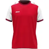 Jako Dynamic Trikot Kurzarm Kinder - Rot / Weiß / Dunkelrot | Größe: 128
