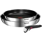 Tefal Emotion L897S374, Rund, Allzweckpfanne, Edelstahl, Edelstahl, Thermo-Punkt, 3 Stück(e)