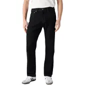 Levi's Herren 505 Regular Fit StraightJeans , Schwarz, 38W / 32L