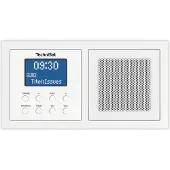 Technisat DIGITRADIO UP 1 | DAB+ / UKW Unterputzradio mit Bluetooth | weiß