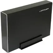 LC-Power LC-35U3-Becrux-C1, HDD-Gehäuse, 3.5", SATA, Serial ATA II, Serial ATA III, USB Anschluss, Schwarz
