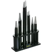 Hazet 750/6-1, Meißel-Set, Flachmeißel, Metall, 1,06 kg, Deutschland