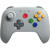 8Bitdo - 64 Bluetooth Controller - Grey
