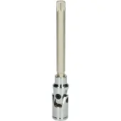 Ks Tools 3/8 Antriebswellen-Bit-Stecknuss mit Gelenk für Vielzahn, M10