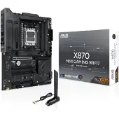 Asus X870 MAX GAMING WIFI7, AMD, Sockel AM5, AMD Ryzen 7000 Series, AMD Ryzen 8000 Series, AMD Ryzen 9000 Series, DDR5-SDRAM, 256 GB, DIMM
