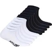 Jack & Jones JACK&JONES Kinder Sneakersocken, 10er Pack - JACDONGO SOCKS, Baumwollmischung, einfarbig