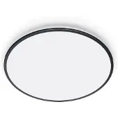 WiZ Connected Deckenleuchte Rune 21W, Wi-Fi/Bluetooth, Schwarz, Wi-Fi 4 (802.11n), 802.11b, 802.11g, LED, Metall, Kunststoff, Nicht austauschbare(s) Leuchtmittel