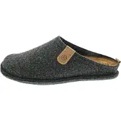 Rohde Herren Pantoffel Hausschuh Softfilz Wechselfußbett Lucca-H 6940, Größe:42 EU, Farbe:Grau
