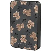 Burga BFF Teddy Magnetic PowerBank 5.000 m/Ah gunmetal