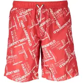 Karl Lagerfeld Rote Polyester Herren Bademode