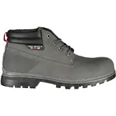 Carrera Herren Schnürstiefel in Grau mit Kontrastelementen und Logo-Detail