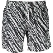 Karl Lagerfeld Weiße Polyester Herren Badeboxer