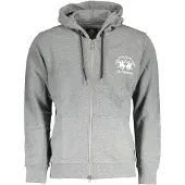 La Martina Grigio Baumwolle Herren Sweatshirt