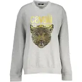 Cavalli Class Jaguar Sweatshirt Lockere Passform