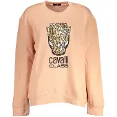 Cavalli Class Leopardenmuster Rundhals Sweatshirt