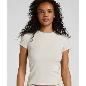 Hunkemoller Kurzärmeliges Pyjama-Oberteil Grau