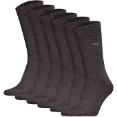 Puma Herren Socken, 6er Pack - Classic, Kurzsocken, Logo, einfarbig