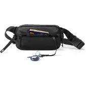 Tomtoc Sling Bag mit RFID Schutz Aviator-T33 1.5 L, Anti Diebstahl Bauchtasche Umhängetasche Schultertasche Crossbody Bag, braun