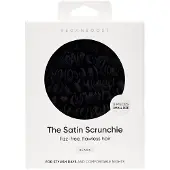 Vegan Boost Satin Haargummis Schwarz Klein - 8 Stück