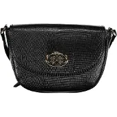 La Martina Damen Schultertasche aus Polyurethan in Schwarz LMBA01029T_NERO_BLACK
