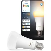Philips White ambience A67 – Smarte Lampe E27 – 1600, Intelligentes Leuchtmittel, Bluetooth/Zigbee, Weiß, LED, E27, A21