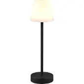 TRIO Tischleuchte MARTINEZ 39cm Schwarz