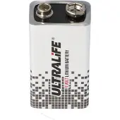 Ultralife Lithium Batterie 9 Volt, E-Block, U9VL, U9VL-J, U9VL-J-P