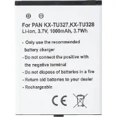 AccuCell Akku für Panasonic KX-TU327, KX-TU328, KX-TU339BJ-LT100010 3,7 Volt 1000mAh