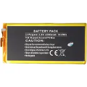 AccuCell Akku passend für Huawei Ascend P8 Max Li-Polymer 3,8V 4360mAh 16,6Wh built-in ohne Werkzeug