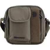 Discovery Schultertasche Downtown aus rPet Polyester-Material khaki One Size