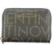 Valentino Elegante Damenbrieftasche in Schwarz mit Eco-Details und Reißverschluss