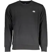 La Martina Schwarzer Baumwollpullover für Herren