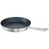 Schulte Ufer Schulte-Ufer 9553-28 I Bratpfanne, 28 cm max. Durchmesser, Edelstahl, Induktionsherd-geeignet, Antihaftbeschichtung