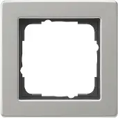 Gira 0211 33, Edelstahl, Schraubenlos, Universal, IP44, 1 Stück(e)