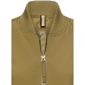 Camel active Bomberjacke mit seitlichem Reißverschluss in Oliv | Gr.: 36