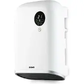 Domo DO7357F, Elektrischer Raumheizlüfter, 1,4 m, IP24, Drinnen, Wand, Weiß